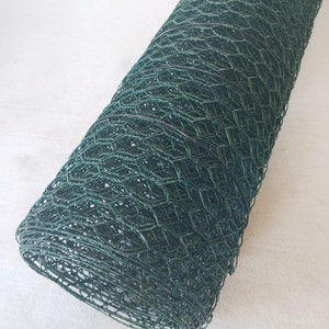 Rete metallica da giardino in PVC verde da 25mm - Product Image 3