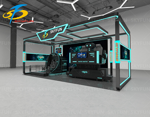 18 mètres carrés MR VR AR aire de jeux intérieure nouveauté 360 Vr simulateur 9d Vr oeuf cinéma Game Center Solution unique - Product Image 1