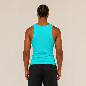 Camiseta sin Mangas de Alto Rendimiento para Hombre con Tela Elástica para Entrenamiento en Gimnasio, Running y Programas de Ejercicio - Product Image 2