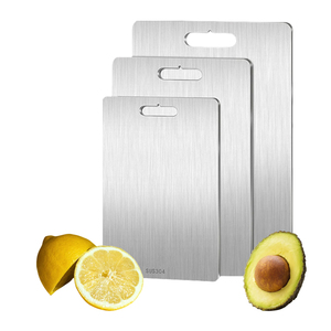 Thép không gỉ kim loại hộ gia đình Rau Trái Cây thớt thịt thớt - Product Image 4