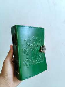 Genuine <b>Leather</b> Soft Cover Journal <b>Notebook</b> Handmade Vintage Writing Diary <b>Refillable</b> Travel <b>Notebook</b> Manufacturer Exporter - Product Image 4