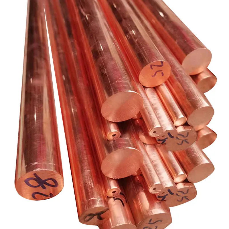 Barra de Metal de alta calidad, barra redonda de cobre, bronce macizo, fabricante de tiras de latón