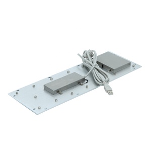 Nouveau <span class=keywords><strong>clavier</strong></span> industriel robuste avec pavé tactile, rétroéclairé par LED USB bleue, en acier inoxydable, étanche, anti-vandalisme, IP65, pour utilisation en kiosque - Product Image 3