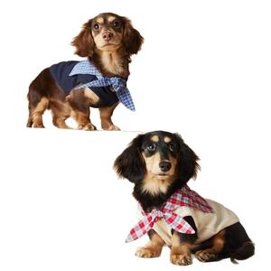 JXANRY-Gilet sans manches bleu marine pour chien, collection printemps-été, vêtements en polyester solide pour Teddy <span class=keywords><strong>Schnauzer</strong></span> Yorkie Dachshund - Product Image 2
