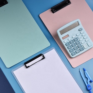 Cấu hình thấp Clip giấy tập tin chủ nhựa lưu trữ clipboard cho Nộp đơn thư Kích thước trong màu sắc được làm từ vật liệu PP - Product Image 5