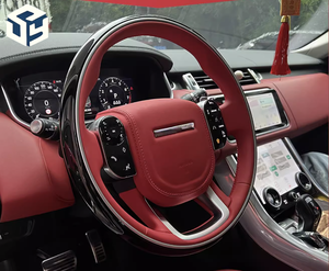 Accesorios Interiores Personalizados para Automóviles, Volante de Alcántara para Land Rover Defender, Range Rover Discovery 2020-<span class=keywords><strong>2023</strong></span> L663 90 110 - Product Image 5