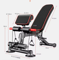 Fitness Gym multi-usages solide réglable banc d'haltérophilie support d'haltère conception pliable Durable écologique métal PU