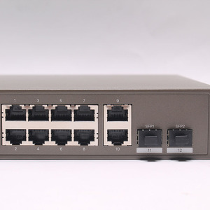 Tenda TEG5312F 10 Cổng L3 Công Tắc Được Quản Lý VLAN 10*10/100/1000 Cổng <span class=keywords><strong>Ethernet</strong></span> Base-T <span class=keywords><strong>2</strong></span>*1000 Cổng SFP Base-T Công Tắc Gigabit - Product Image 4