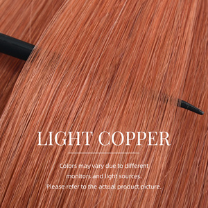 Nouvelle tendance très vendue # Extensions de cheveux en ruban adhésif miniatures couleur gingembre orangé 350 Copper, 100% cheveux humains vierges, ruban adhésif invisible de luxe - Product Image 6