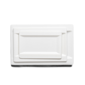 Offre Spéciale pas cher restaurant blanc rectangulaire mélamine plaques - Product Image 2