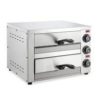 Four à pizza au gaz commercial portable Marupin à 2 brûleurs, haute efficacité, en acier inoxydable, pour barbecue domestique, neuf, 220V, garantie 1 an
