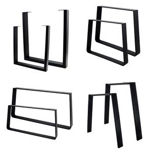 Pieds de table en fonte personnalisés pour tables basses, base de table artisanale moderne, pieds de meubles universels en métal – Vente en gros - Product Image 2