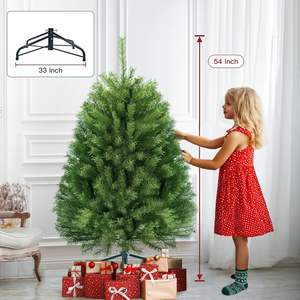 <span class=keywords><strong>Petit</strong></span> <span class=keywords><strong>sapin</strong></span> de Noël artificiel <span class=keywords><strong>en</strong></span> PVC de 1,20 m avec 488 pointes de branches, écologique, pour usage intérieur, avec support <span class=keywords><strong>en</strong></span> métal inclus - Product Image 5