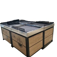 Goede Prijs Supermarkt Apparatuur Plank Display Groente En Fruit Rack Serie Groente Fruit Promotie Tafel Voor Supermarkt
