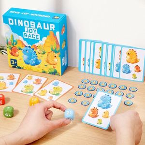 Juego Interactivo de Ingenio para Niños Pequeños, Encuentra el Dinosaurio Más Grande, Rompecabezas Montessori para Niños - Product Image 1