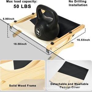 Hamac amovible en bois massif pour chat Linge de lit nid pour animaux de compagnie de style moderne pour chats et chatons pour l'été sommeil <span class=keywords><strong>fenêtre</strong></span> balcon <span class=keywords><strong>rebord</strong></span> de <span class=keywords><strong>fenêtre</strong></span> - Product Image 5