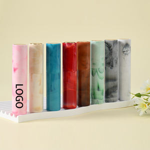 Flacon de parfum intérieur en verre de luxe en <span class=keywords><strong>vente</strong></span>, 10 ml, étui en plastique personnalisé, flacon de parfum rechargeable, couleur personnalisée, flacon en ABS - Product Image 1