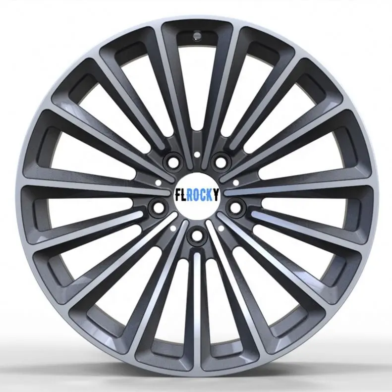 oem replacement 18 inch 20x10 5 holes pcd 114,3 2 piece step lip forged wheels for BMW ,black finish Forged wheel rim
