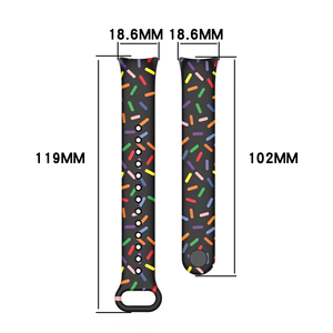 Pulsera inteligente de repuesto de silicona TPU transparente personalizada Mi Band 8 <span class=keywords><strong>correa</strong></span> de muñeca <span class=keywords><strong>Correa</strong></span> Relogio para Xiaomi Mi Band 8 - Product Image 4
