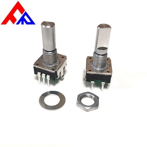 Encoder Incremental Vertical EC12 de 5 Pines con Eje Metálico Moleteado de 6mm para Aparatos de Audio, Venta al Por Mayor - Product Image 3