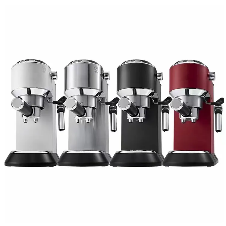 Amazon 110v 220v Espresso Coffee Maker Coffee Machine 15 Bar Machine Automatic Espresso Maker with Milk