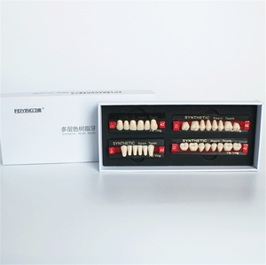 फैक्टरी मूल्य 2 परत 3 परत कृत्रिम कृत्रिम दांतों के लिए एक्रिलिक दांत A1 A2 A3.5 - Product Image 1