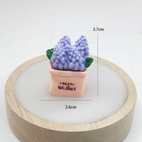 Patung Resin Bunga Matahari Mawar Ornamen Bunga Multiwarna Miniatur Dekorasi Rumah Dekorasi Meja Desktop Aksesori Hadiah Lucu
