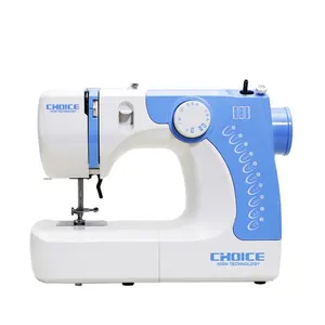 Máquina de coser de aguja única para el hogar, máquina de coser Overlock de alta velocidad, con certificado Ce/Rohs, Gc-1212, computarizada, t-shir