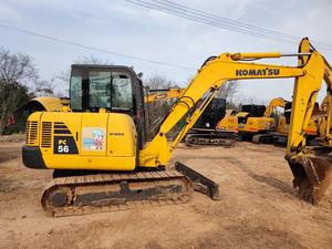 Excavatrice d'occasion Komatsu PC 56 de 5 tonnes, d'origine japonaise, authentique, de haute qualité et à prix abordable - Product Image 2