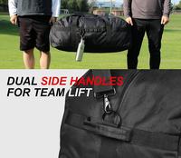 Sac de sport de grande capacité, sac de voyage portable pour équipement de gym destiné aux entraîneurs d'équipe
