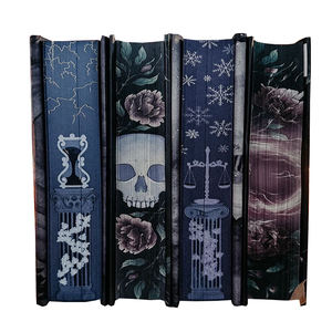 Impresión de libros de <span class=keywords><strong>Manga</strong></span> de novela de ficción personalizada con borde dorado con borde rociado, perfecta para Autores y Editores - Product Image 4