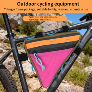 Soporte para Teléfono de Ciclismo para Bicicleta de Carretera, Bolsa para Tubo Superior de Bicicleta, Bolsa de Almacenamiento para Tubo Superior de Bicicleta de Montaña - Product Image 1