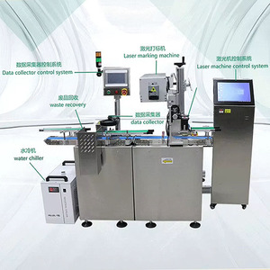 Máquina de Marcado Láser para Tapas de Botellas con Sistema Integrado de Clasificación e Inspección Visual para Trazabilidad Anti-Falsificación - Product Image 5
