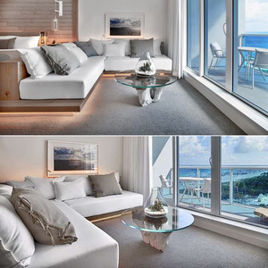 Ensemble <span class=keywords><strong>de</strong></span> canapés modernes en tissu pour villa en <span class=keywords><strong>bord</strong></span> <span class=keywords><strong>de</strong></span> <span class=keywords><strong>mer</strong></span>, meubles d'<span class=keywords><strong>hôtel</strong></span> en bois massif - Product Image 4