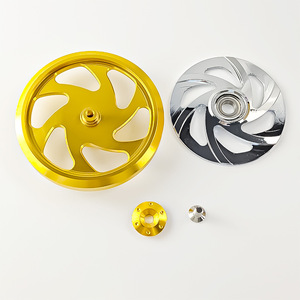 Qiangye Motorcycle Engine Fan Cover 21 In Universal Decorative Protective Accessory For <b>Cooling</b> <b>System</b> - Product Image 2
