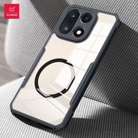 Étui magnétique Xundd pour OnePlus 15 13 13R 12, coque de téléphone transparente en PC antichoc avec protection de l'appareil photo