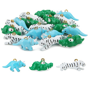 จี้สแตนเลส 3 มิติ รูปจระเข้ ยูนิคอร์น เสือ สำหรับงาน DIY - Product Image 4