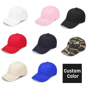 Chapeau de golf brodé pour hommes Logo personnalisé en gros Casquette de sport en coton Tissu en jersey Casquette unie pour homme - Product Image 2