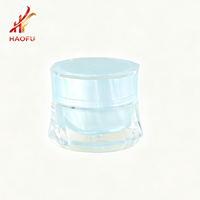 Nouveauté : Pot en plastique acrylique de 10 g avec couvercle pour beurre corporel et capillaire, emballage d'échantillons cosmétiques, personnalisation OEM/ODM