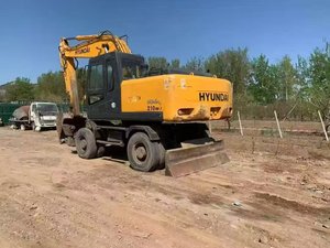 Excavadora de Ruedas Hyundai 210W-7 Usada en Venta, Buen Estado, 21 Toneladas, Excavadora Hidráulica de Segunda Mano 210W-7 210W-9, Maquinaria de Construcción - Product Image 5