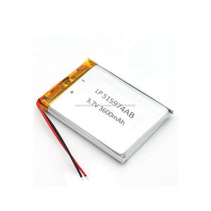 Fast delivery <span class=keywords><strong>3</strong></span>,7 V 3600 mAh rechargeable polymer Li-ion battery for iPod, GSP-tablet, phone - Product Image 1