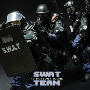 Pattiz quy mô 1/6 mô phỏng thủ công mới Đông lạnh cảnh sát <span class=keywords><strong>Swat</strong></span> người lính Mô hình đồ chơi nhựa Hành động Hình - Product Image 3