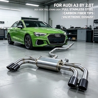 Kit de Escape Catback Premium OEM para Audi A3 8Y 2.0T (2021-2024), Tubo de Silenciador de Alto Rendimiento en Acero Inoxidable SS304, para Mejora de Sonido y Tuning