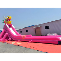 Grand toboggan gonflable pour adultes, toboggan aquatique gonflable, toboggan gonflable rebondissant
