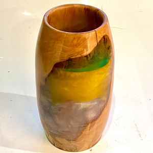 Macetas de Resina y Madera Ligeras y Duraderas para Plantas, Perfectas para Todo Tipo de Flores, Hierbas y Plantas Pequeñas de Interior - Product Image 5