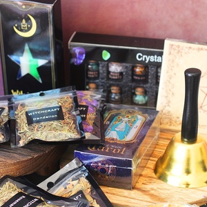 Bán buôn 135 miếng phù thủy kit, trang trí nội thất phù thủy Nguồn cung cấp lỏng đá quý - Product Image 6