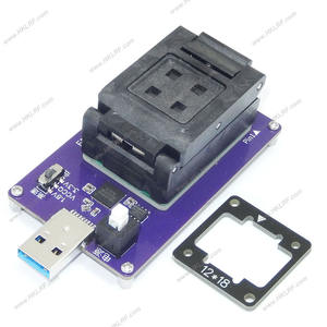 EMMC100 zu USB3.0 Programmierer-Sockel USB3.0-Lesegerät IC-Größe 12*18mm 14*18mm NAND-Flash-Testadapter - Product Image 1