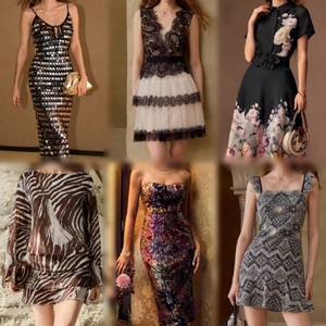 Lote Mixto de Vestidos de Verano Usados para Mujer, Vestidos Midi y Maxi con Encaje Floral y Tirantes Finos, Ropa de Segunda Mano al Por Mayor - Product Image 3
