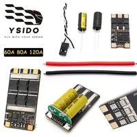 Contrôleur de vitesse électrique YSIDO 60A/80A AM32 120A-BLS ESC 3-12S pour avions RC FPV, drones de course et modèles réduits d'avions