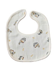 Bavoirs pour bébé avec divers motifs floraux imprimés, 100% coton, écologiques, fabriqués au Vietnam, produit le plus vendu - Product Image 5